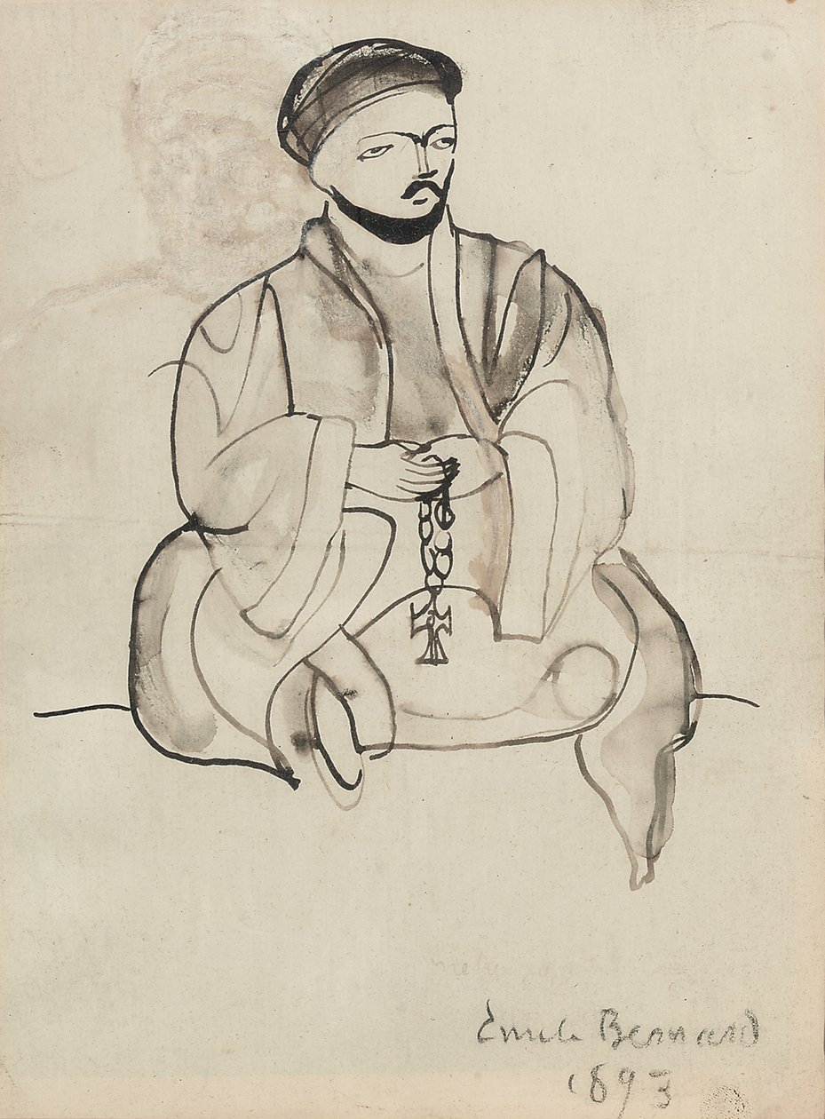 Sacerdote copto, 1893 de Emile Bernard