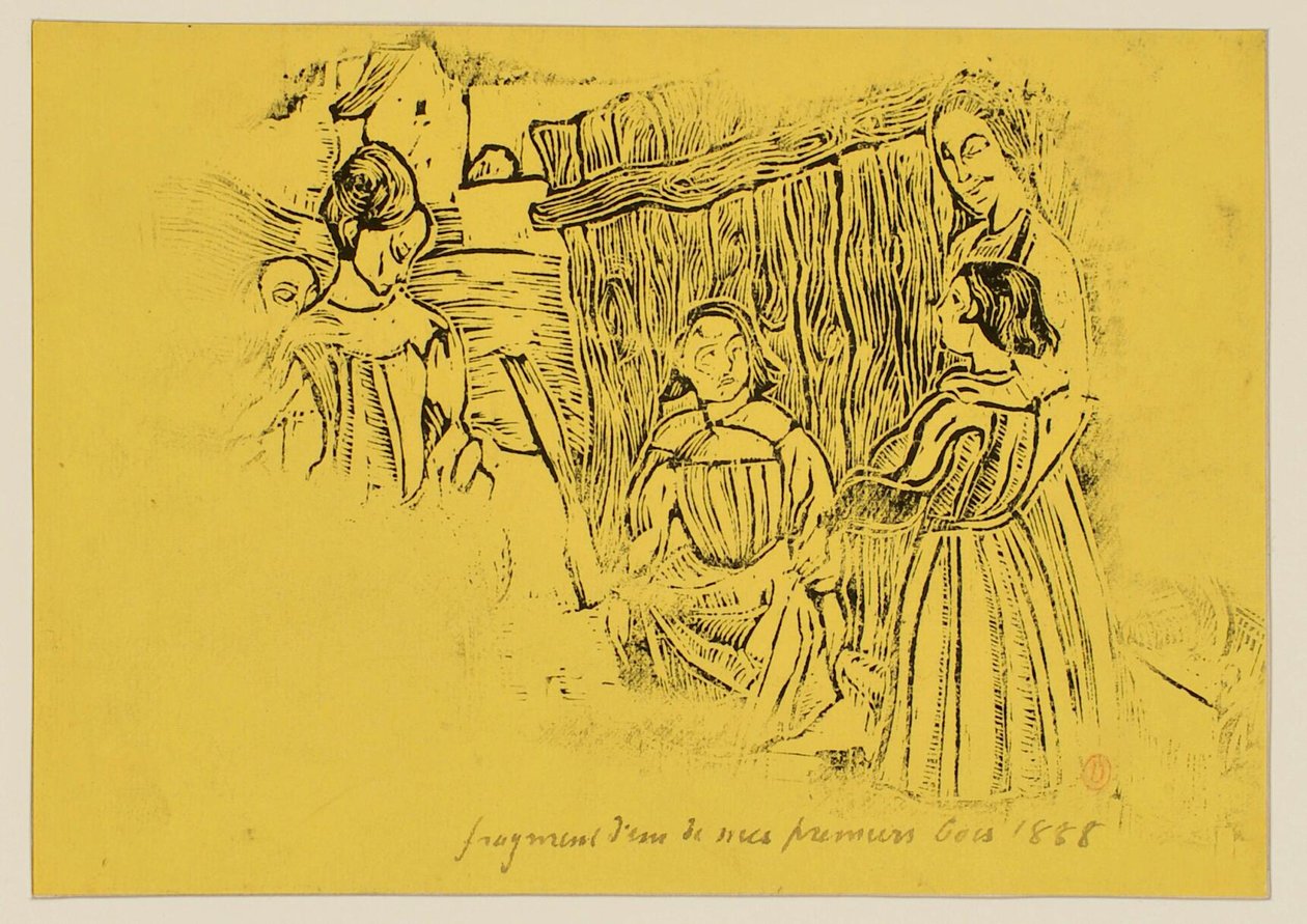Kinderspiele [Probe b] de Emile Bernard