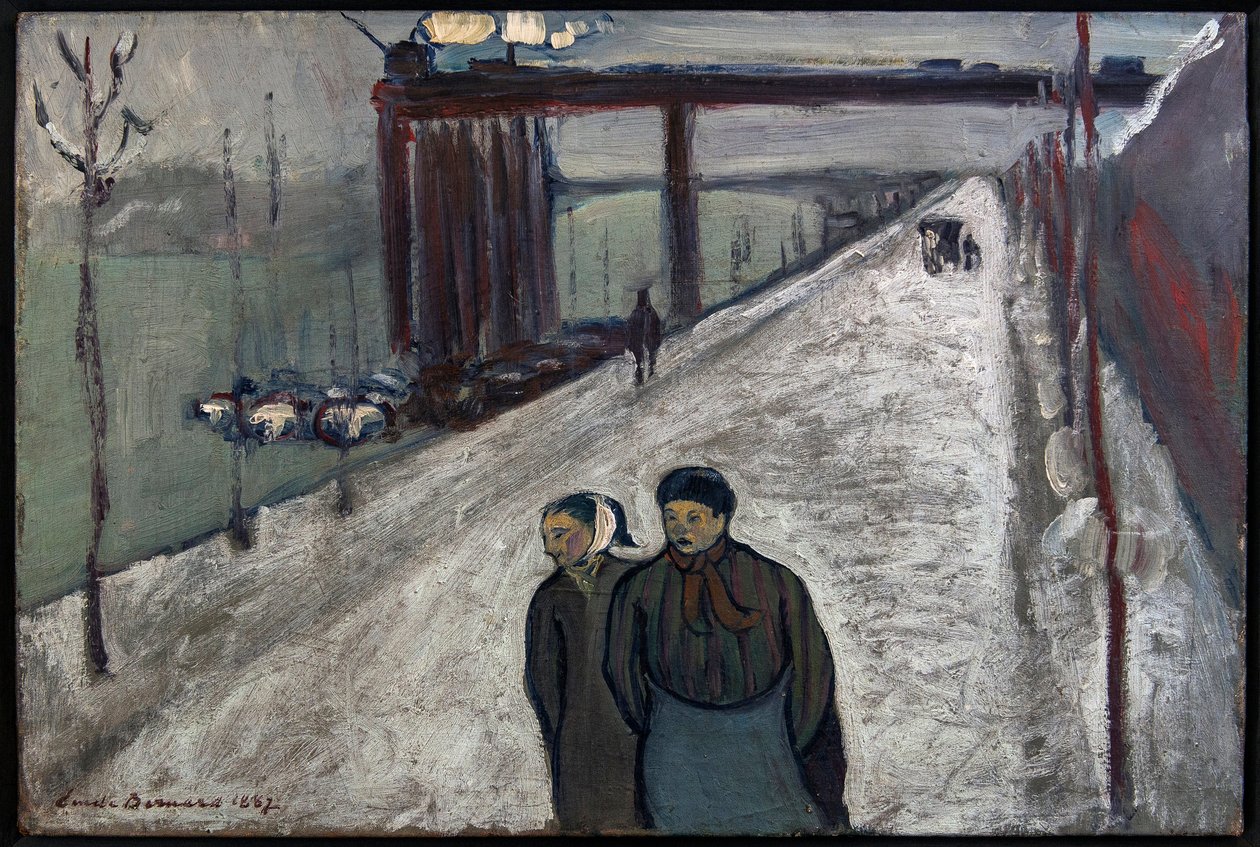 Quai de Clichy - 1887 de Emile Bernard