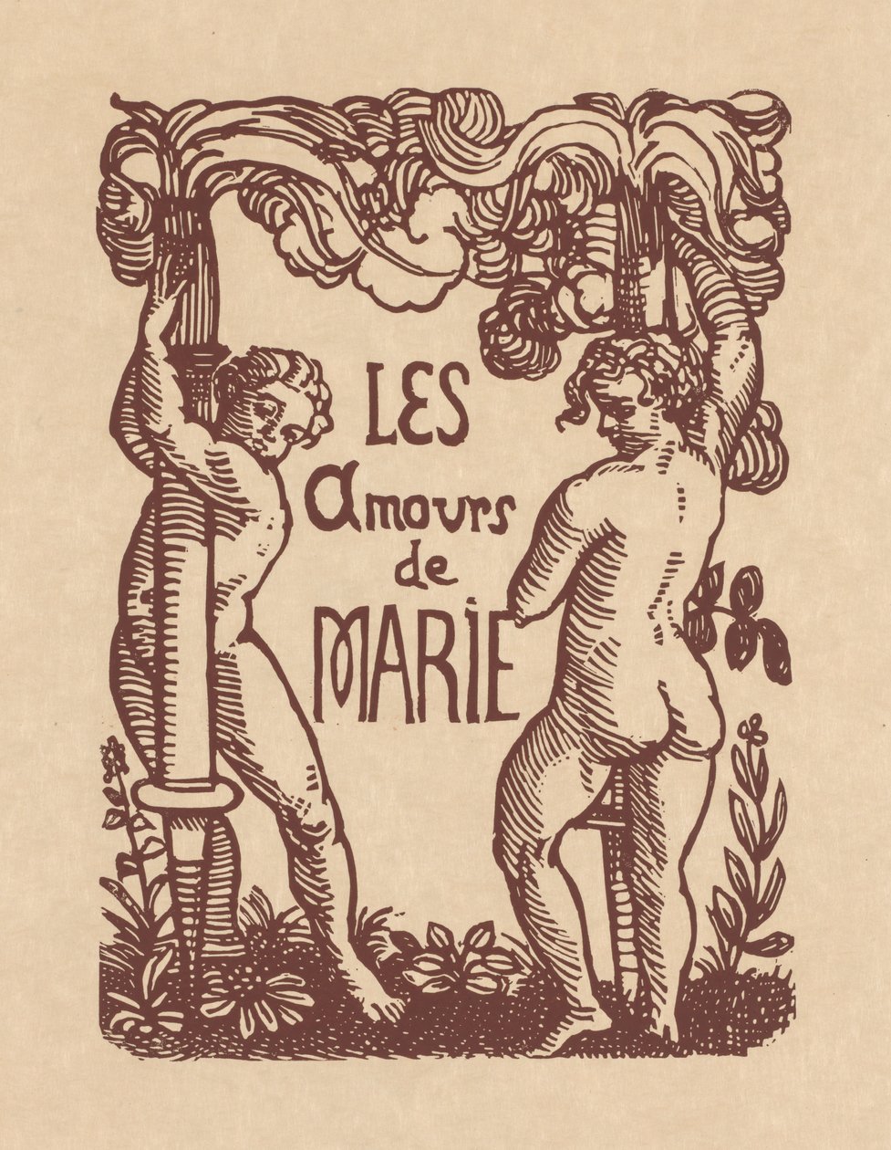 Los amores de Pierre Ronsard: Los amores de Marie de Emile Bernard