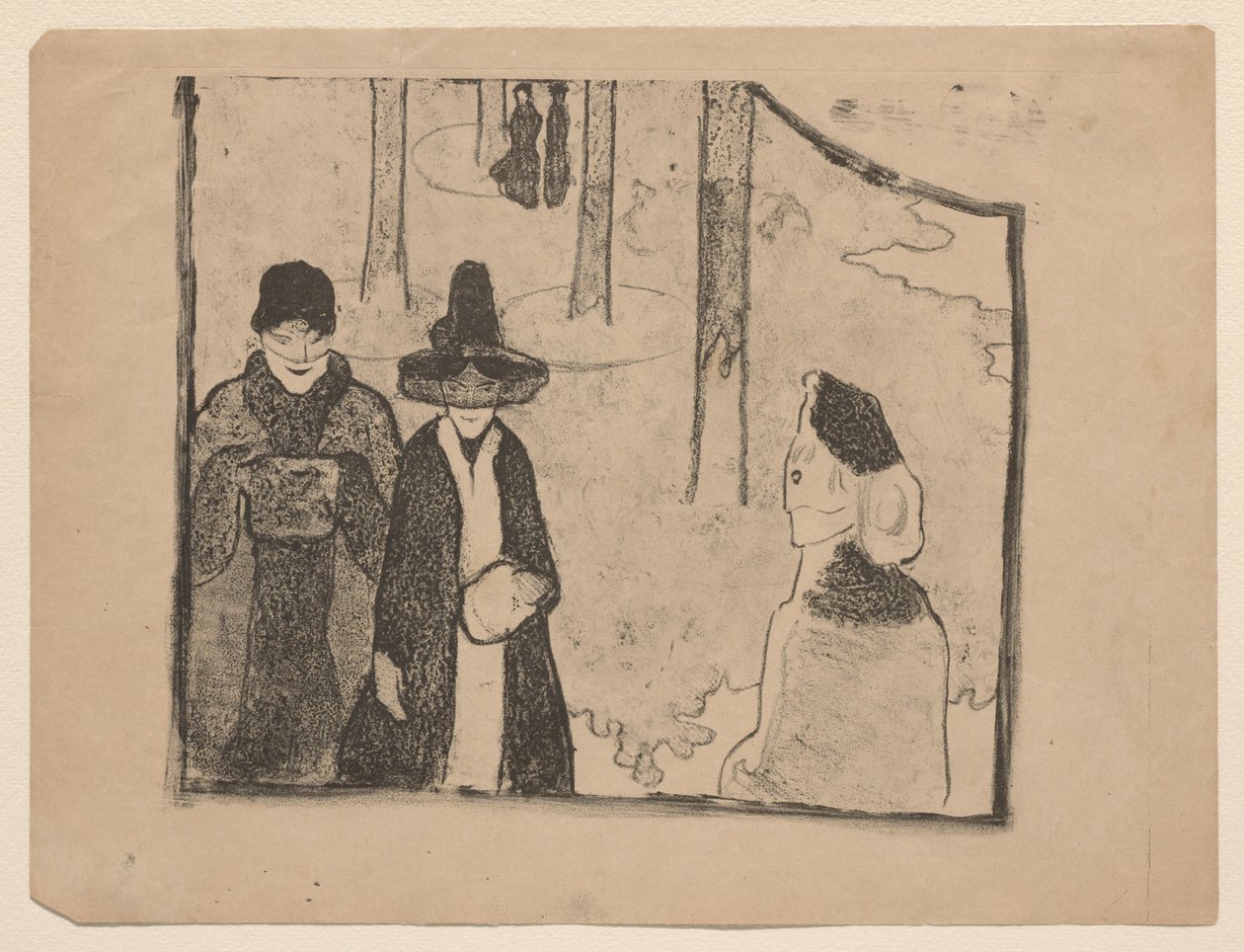 El paseo de Emile Bernard