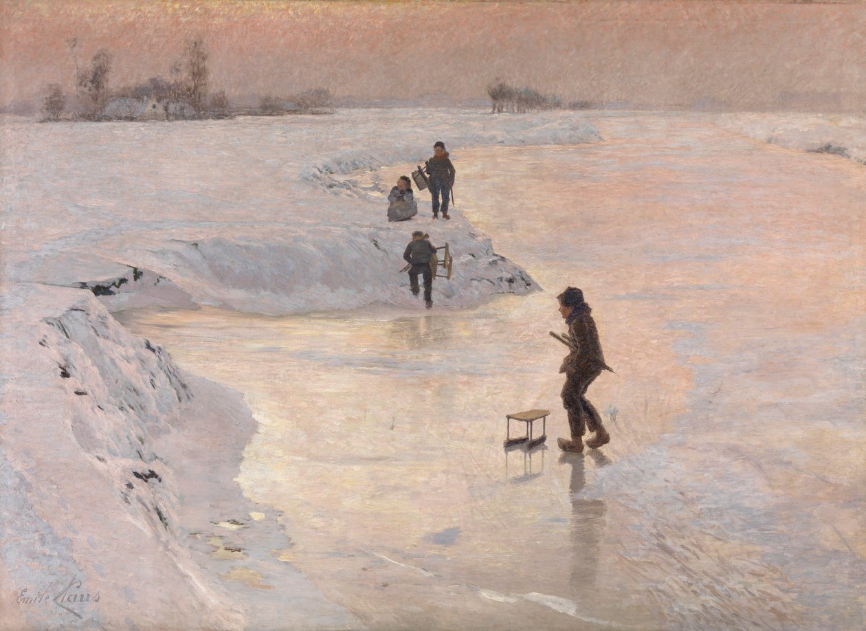 Los martines pescadores de Emile Claus