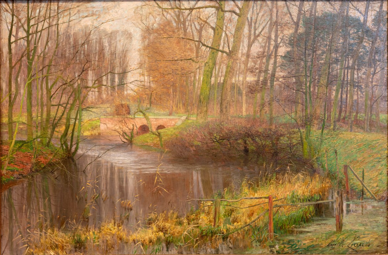 El jardín de Ooidonk de Emile Claus