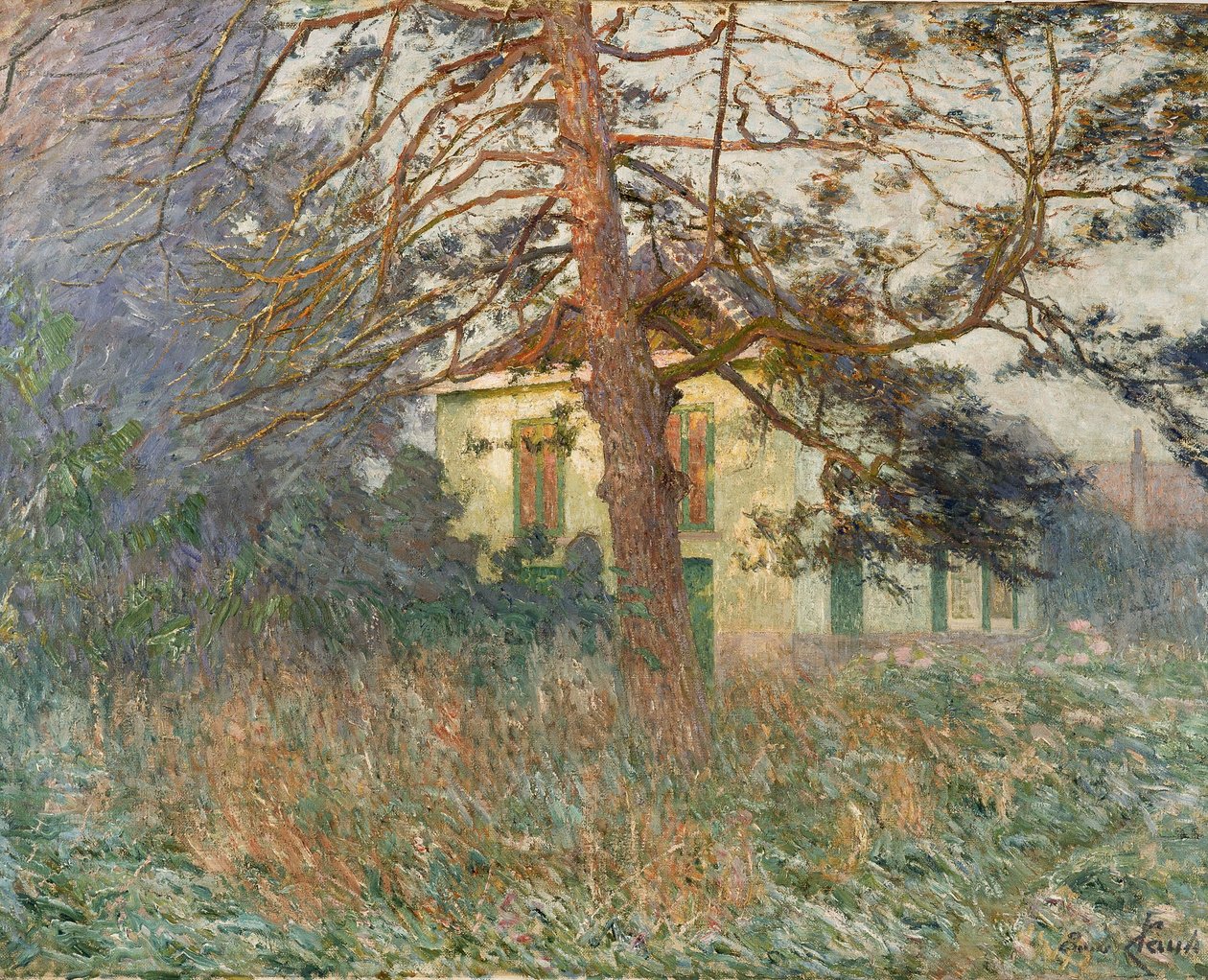 Villa Zonneschijn (La casa del artista en Astene) de Emile Claus