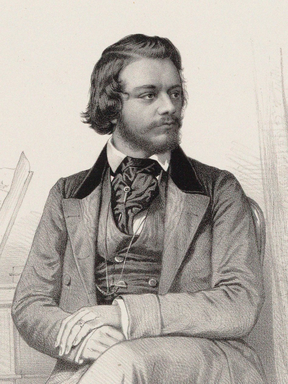 Retrato del pianista y compositor Theodor Leschetizky 1830-1915, ca 1860 de Emile Desmaisons