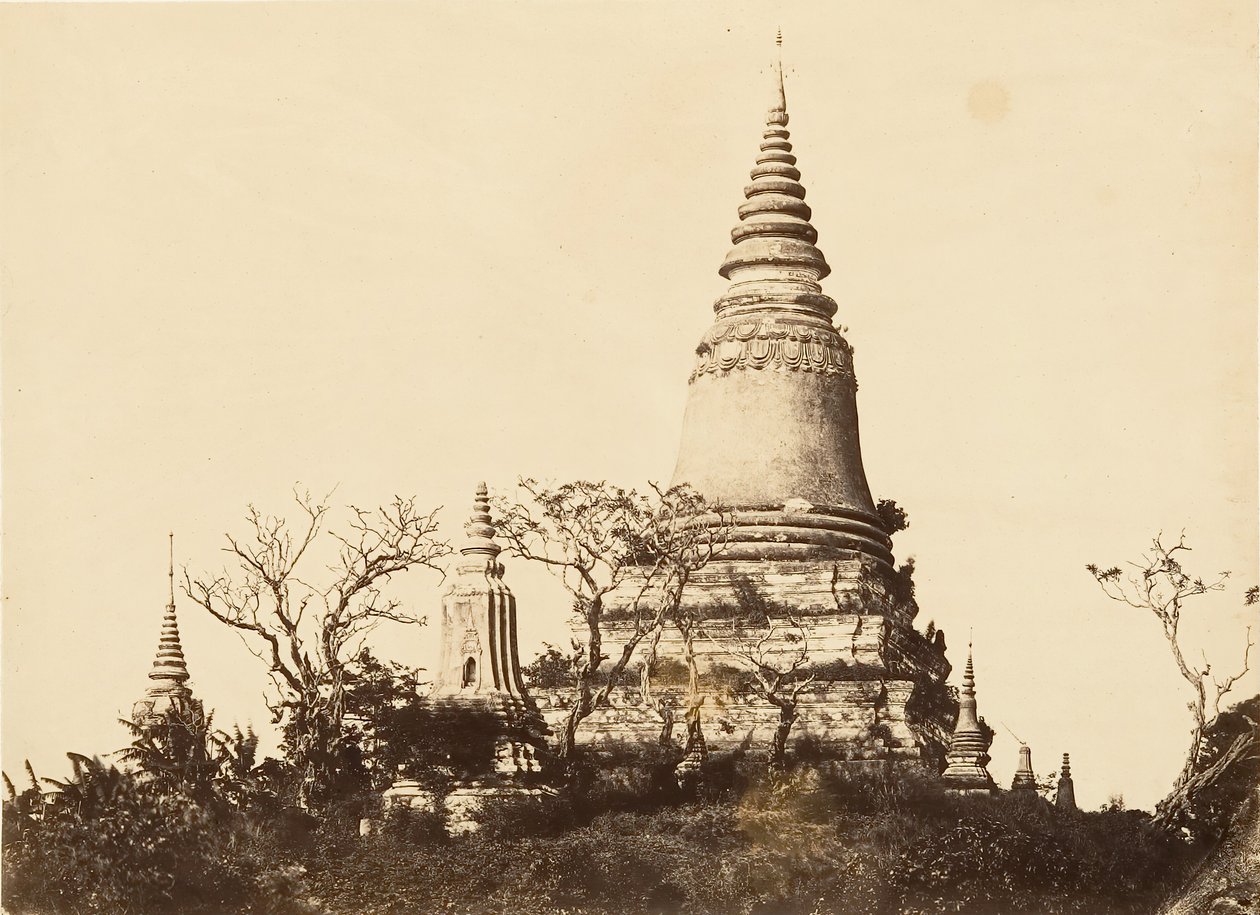 Nam-Vian - Tumbas, 1866 de Emile Gsell
