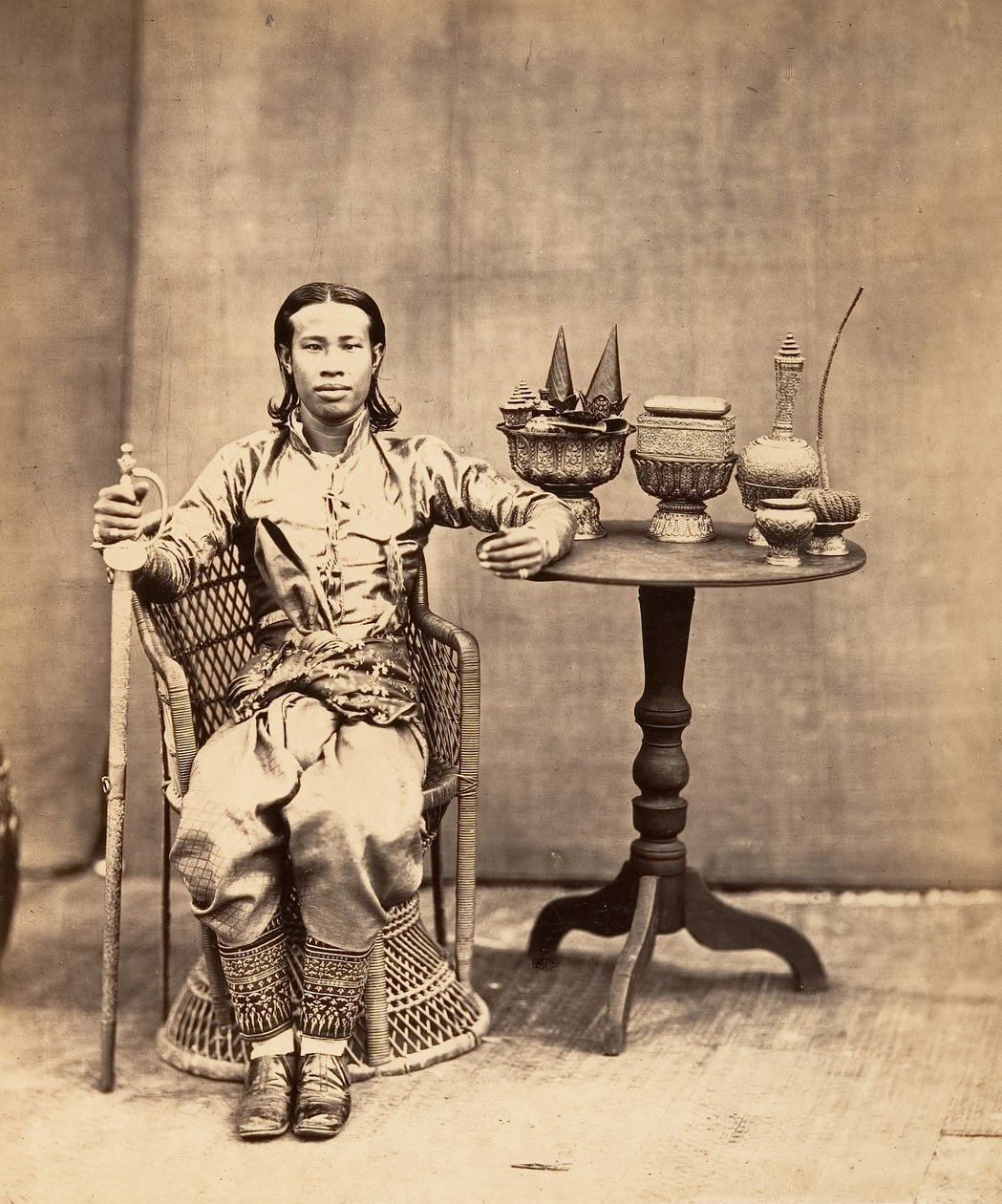 Phra-Kéo-Pha, hermano del Rey de Emile Gsell