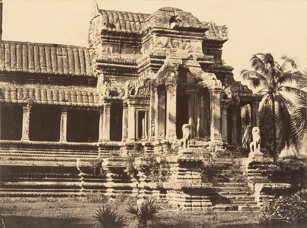 Pórtico de entrada de la Gran Galería de la Pagoda de Emile Gsell