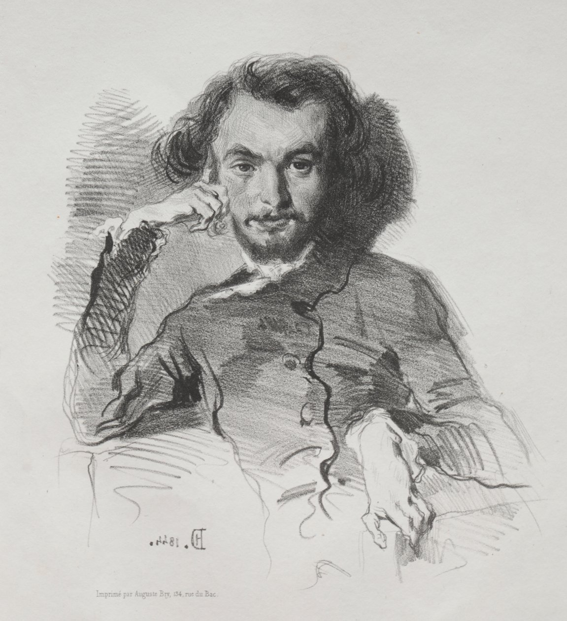 Charles Pierre Baudelaire de Emile Isidore Deroy