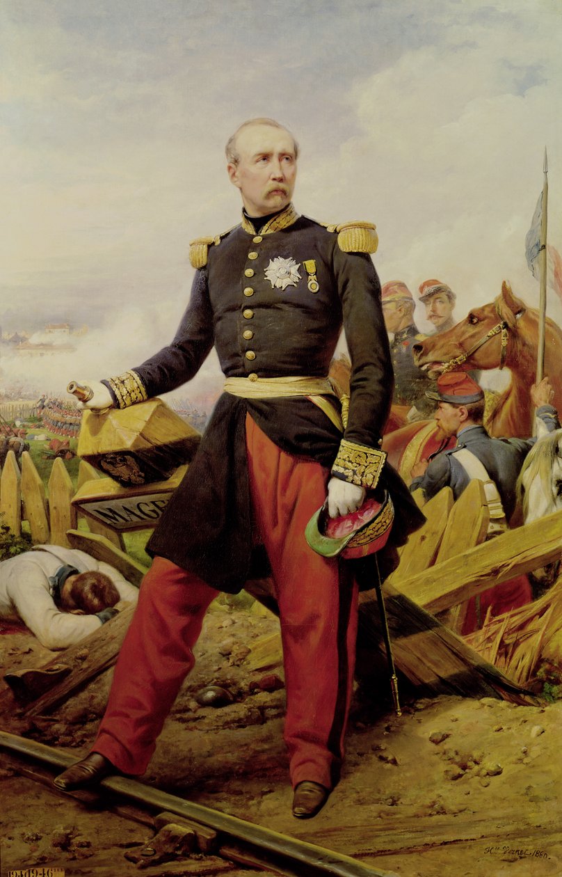 Conde Maurice de MacMahon (1808-93), 1860 de Emile Jean Horace Vernet