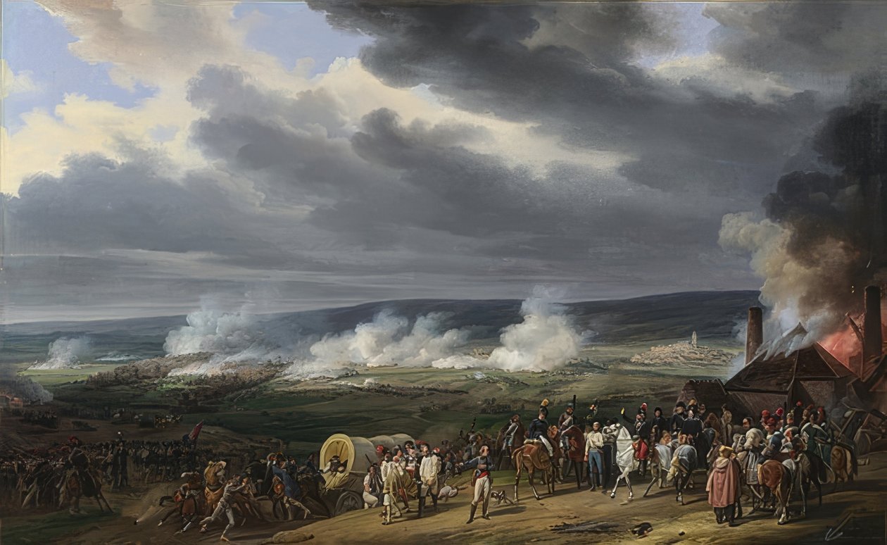 La batalla de Jemappes. 1821 de Emile Jean Horace Vernet
