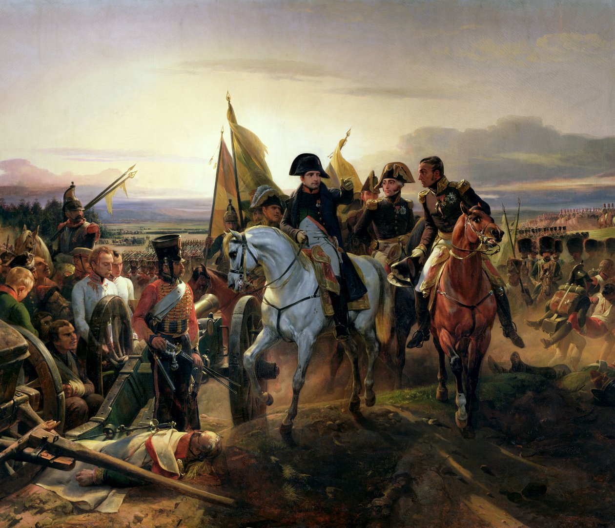 La Batalla de Friedland, 14 de junio de 1807 de Emile Jean Horace Vernet