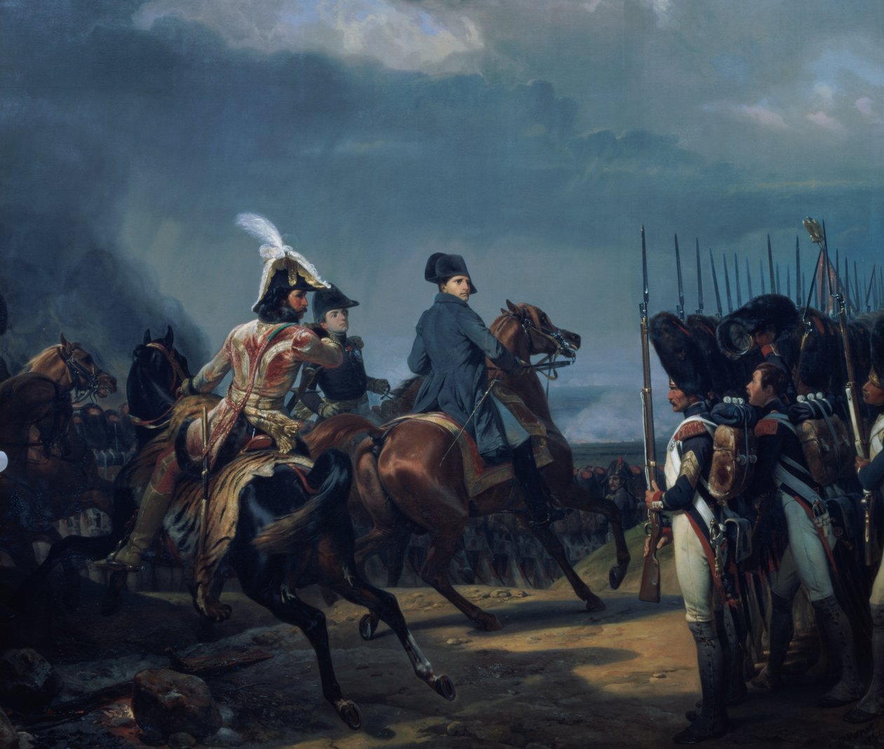 La batalla de Jena, 14 de octubre de 1806 de Emile Jean Horace Vernet