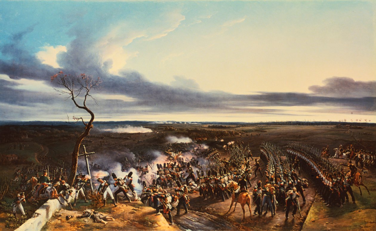 La batalla de Montmirail, 11 de febrero de 1814 de Emile Jean Horace Vernet