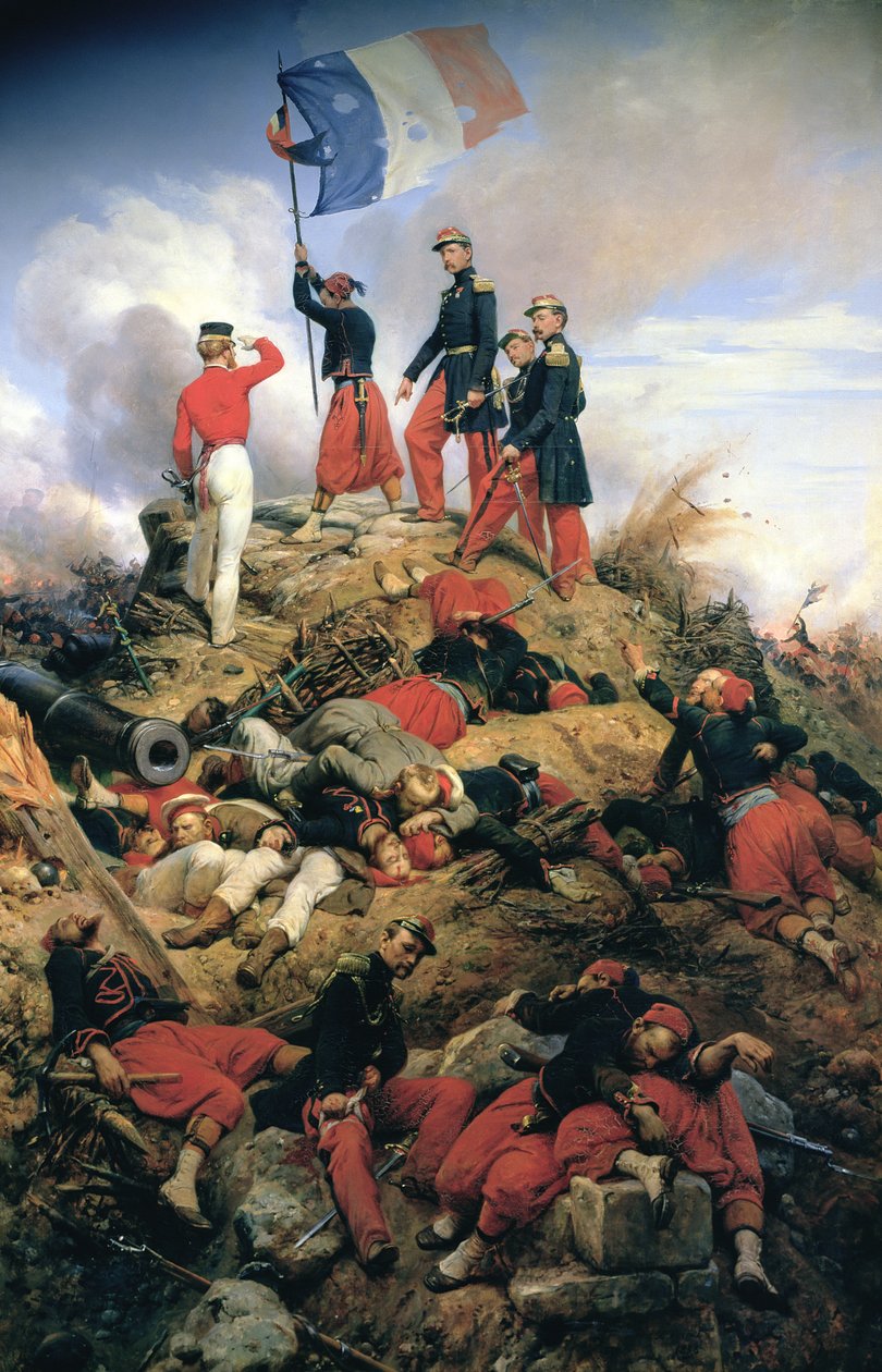 La toma de Malakoff de Emile Jean Horace Vernet
