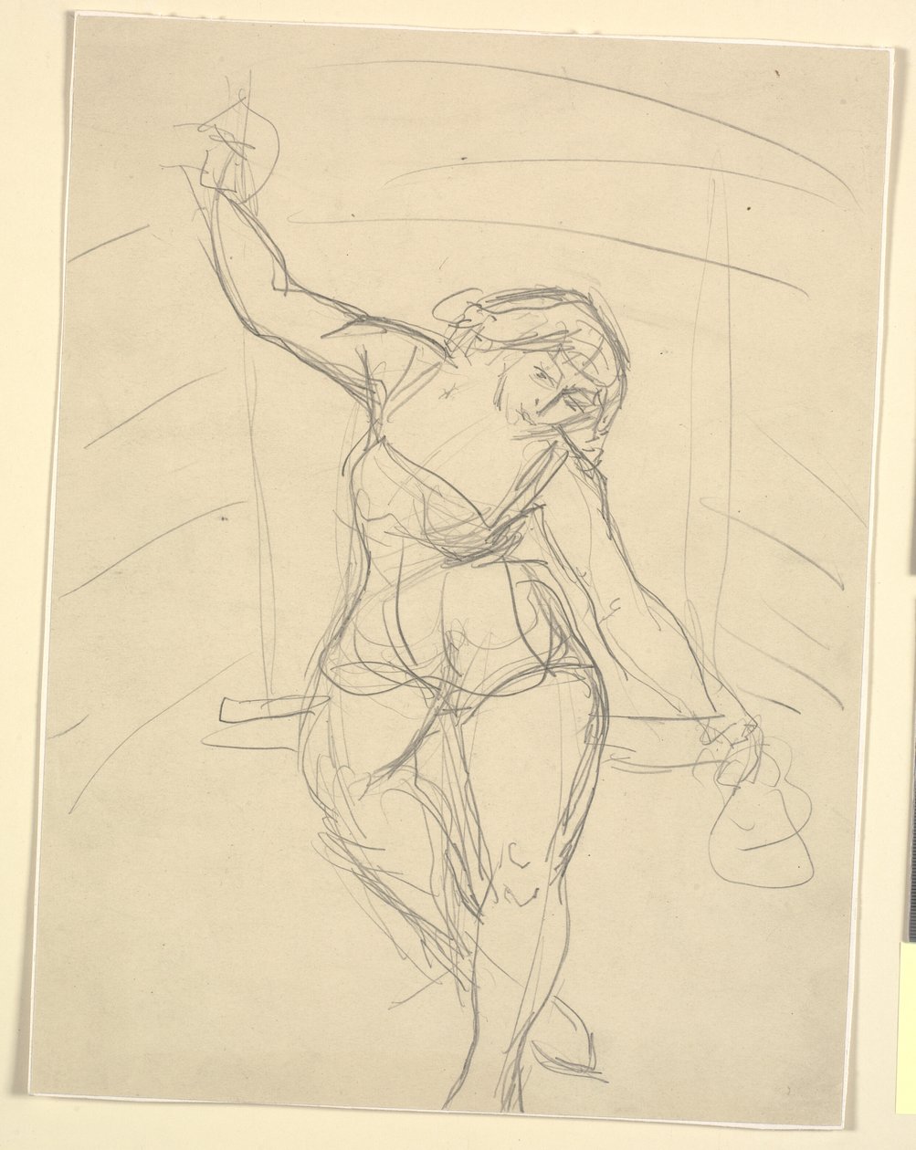 Una pareja abrazada de Emile Othon Friesz