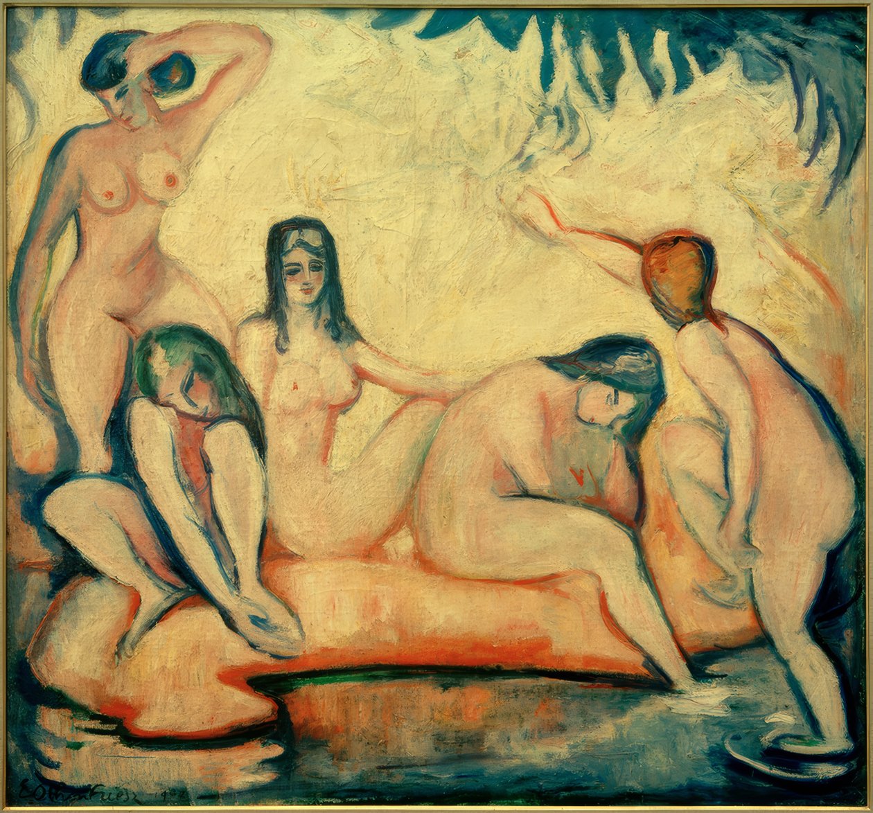 Las bañistas de Emile Othon Friesz