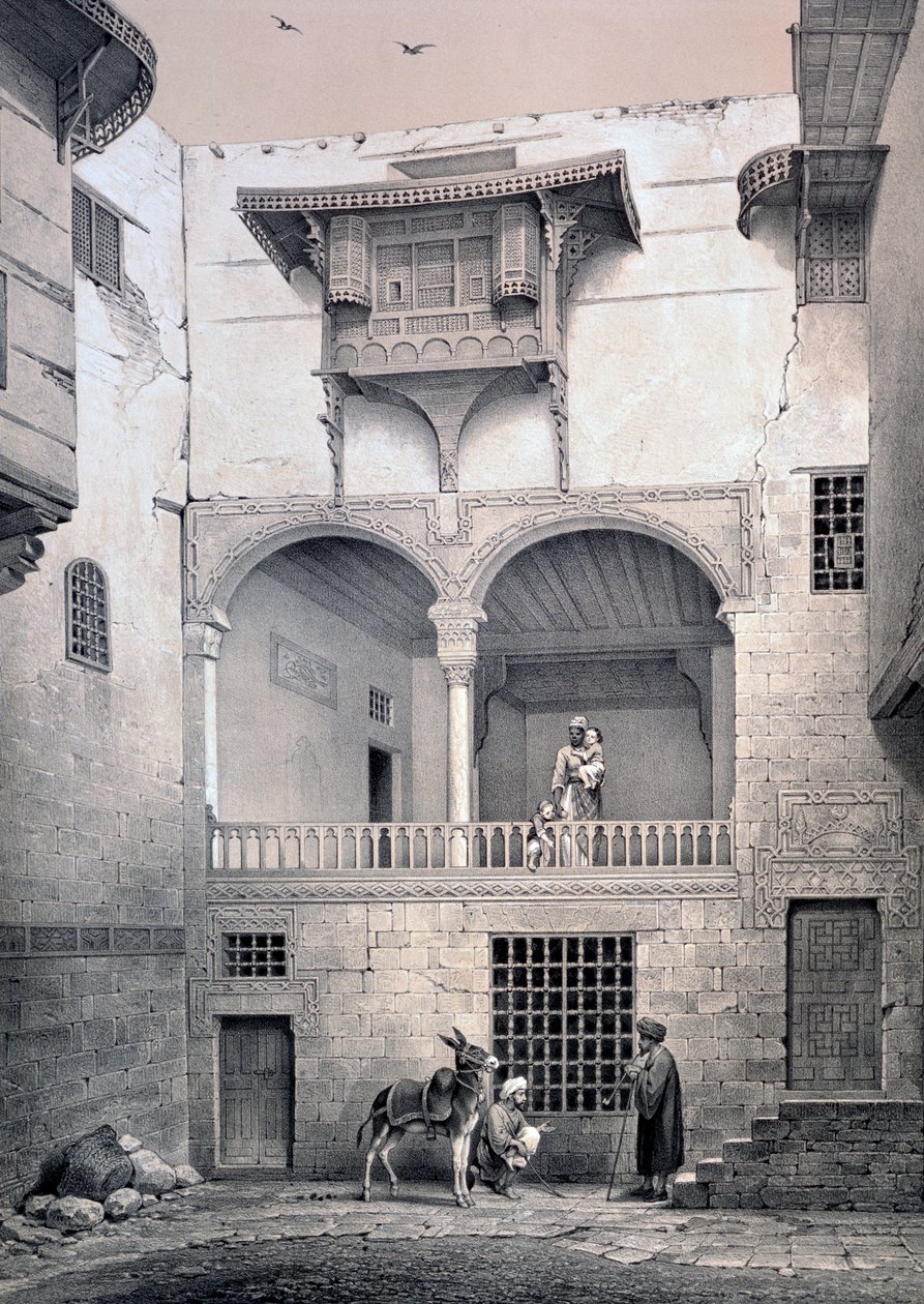 Casa de Beyt El-Tcheleby de Emile Prisse d