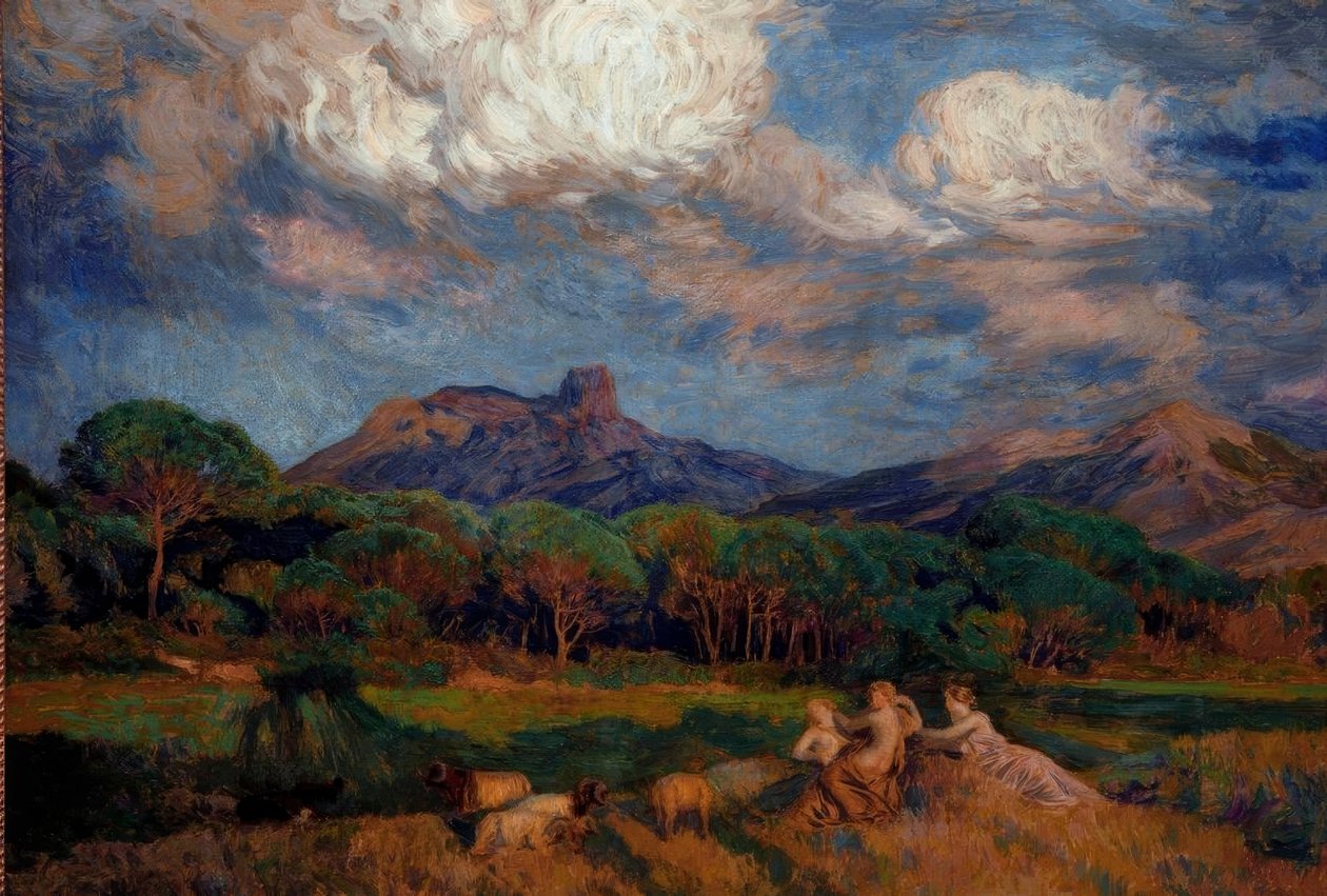 Las dríades de Marie Auguste Emile Rene Menard