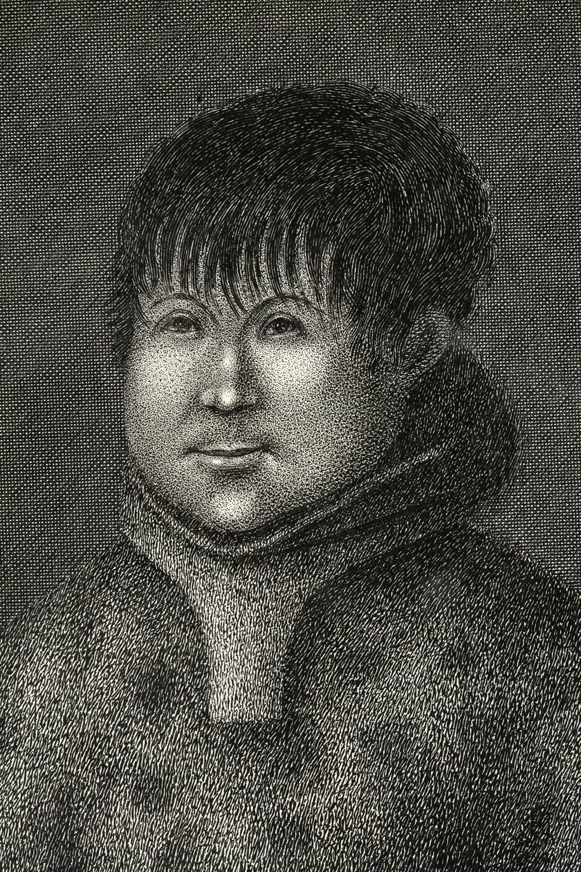 John Sakeouse, un nativo de Jacob Sound, Groenlandia, el primer esquimal conocido en haber estado en este país, 1816 de Emilia Anderson