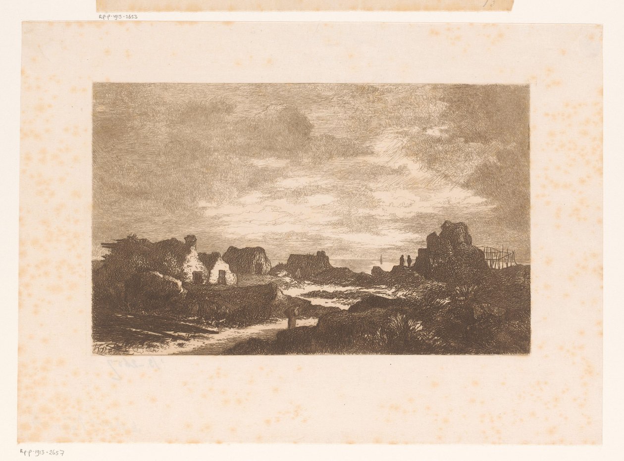 Vista de Chaussy cerca de Grandville de Emilie Rolin Jacquemijns