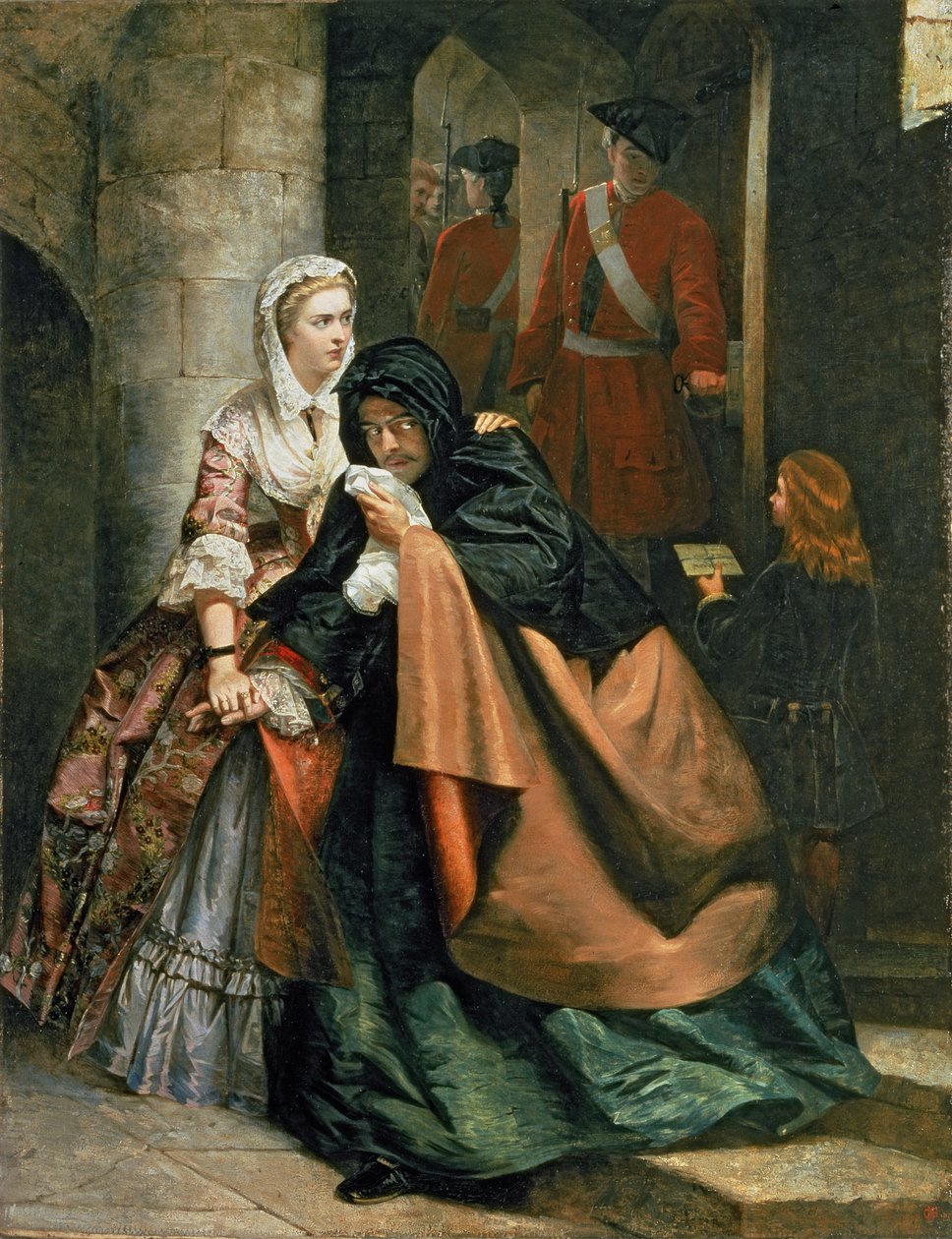 Lord Nithsdale, escape de la Torre de Emily Mary Osborn