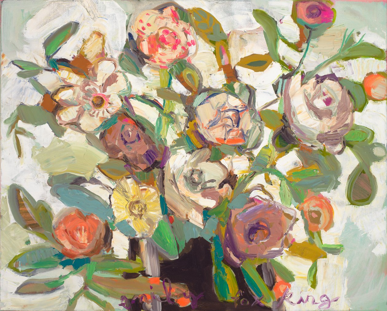 Todo lo bueno, 2020 (óleo sobre lienzo) de Emily Fox King