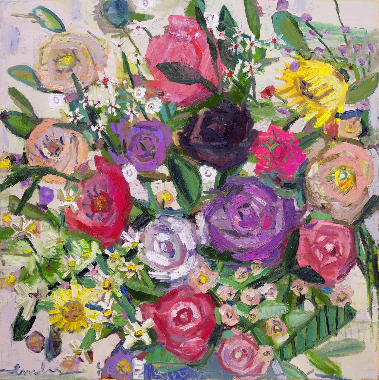 Remembrance, 2023 (óleo sobre lienzo) de Emily Fox King