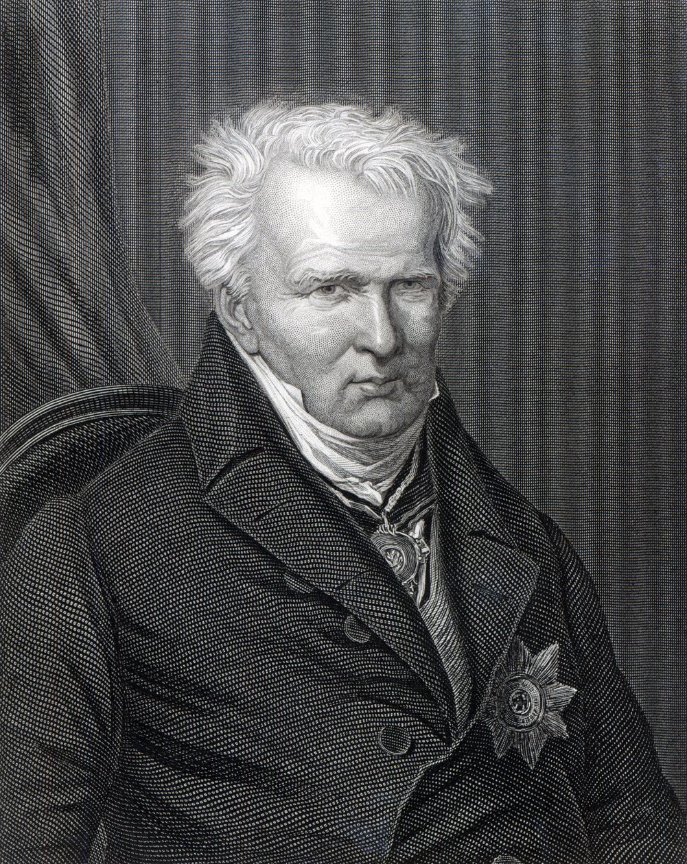Alexander von Humboldt, grabado por C. Cook de Emma Gaggiotti Richards