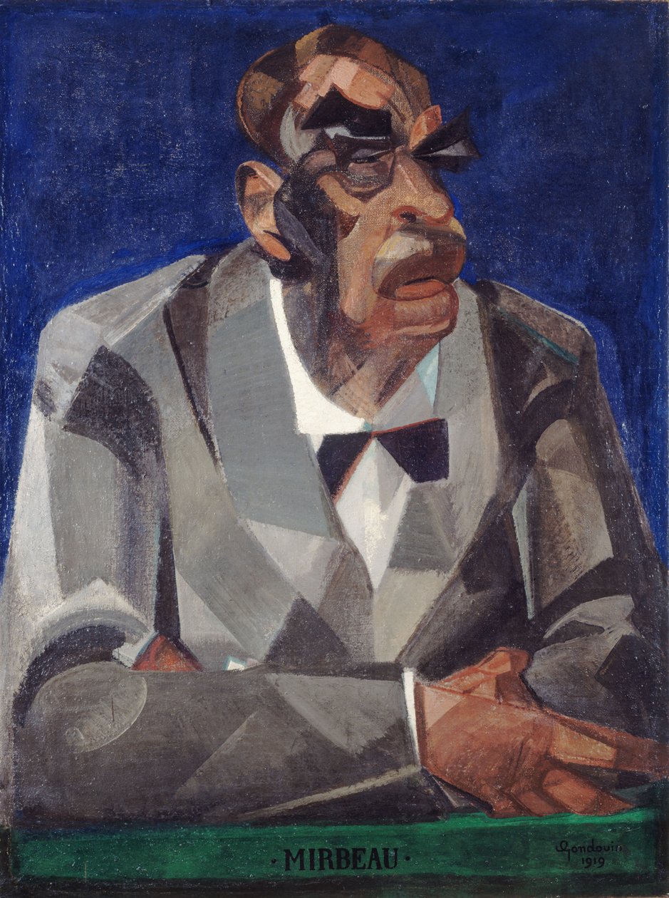 Octave Mirbeau 1848-1917, 1919 de Emmanuel Gondouin