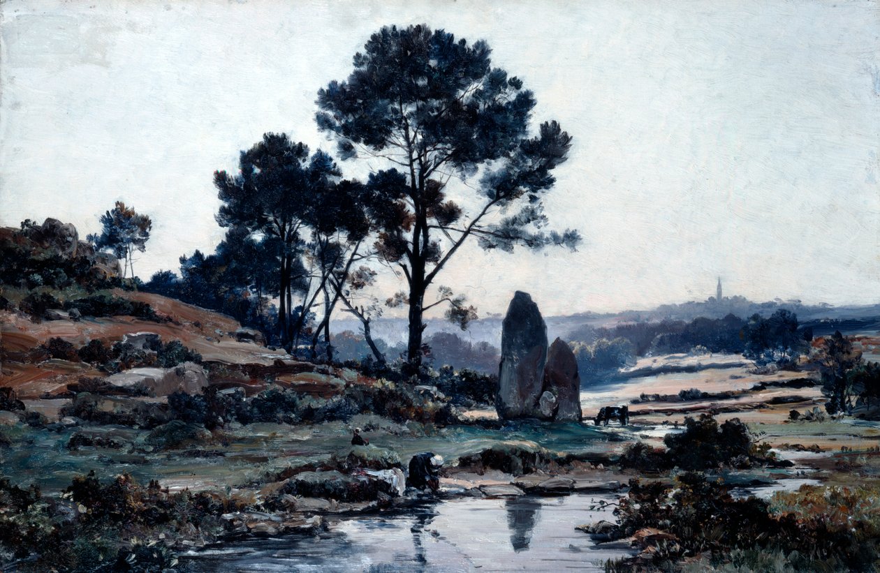 Douarnenez, 1885 de Emmanuel Lansyer