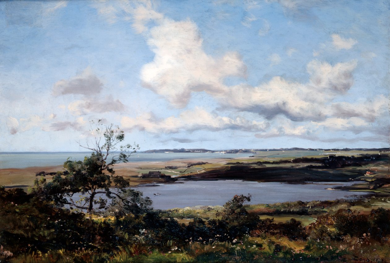 El estanque de la burbuja, 1879 de Emmanuel Lansyer