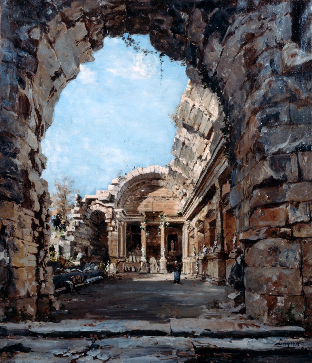 El Templo de Diana de Emmanuel Lansyer