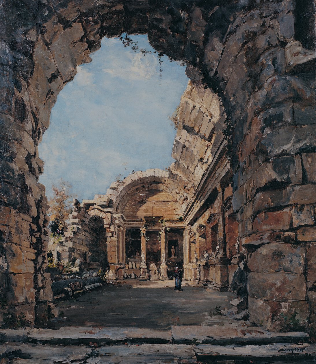 Templo de Diana, Nîmes de Emmanuel Lansyer