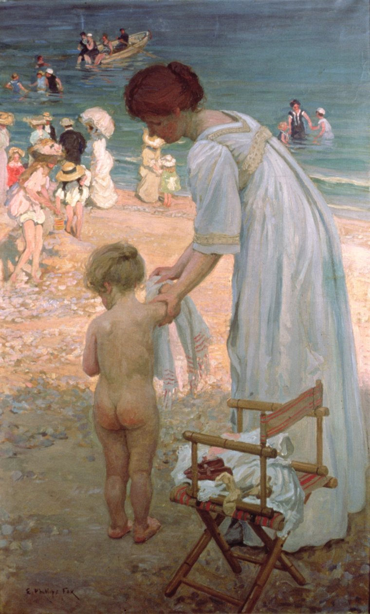 La Hora del Baño de Emmanuel Phillips Fox
