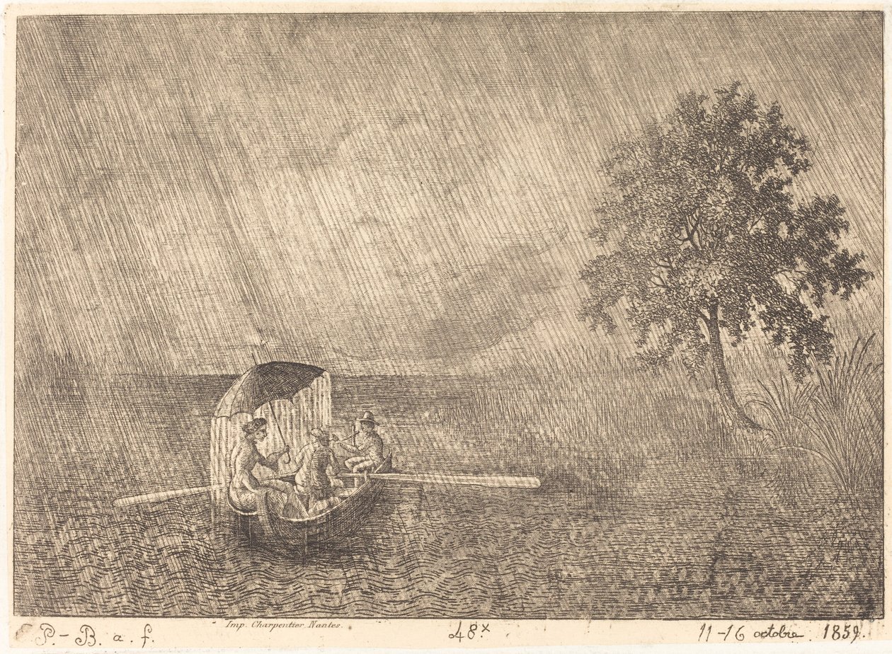 El gran aguacero de Emmanuel Phélippes Beaulieu