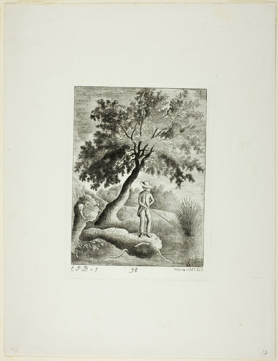 El Pescador de Emmanuel Phélippes Beaulieu