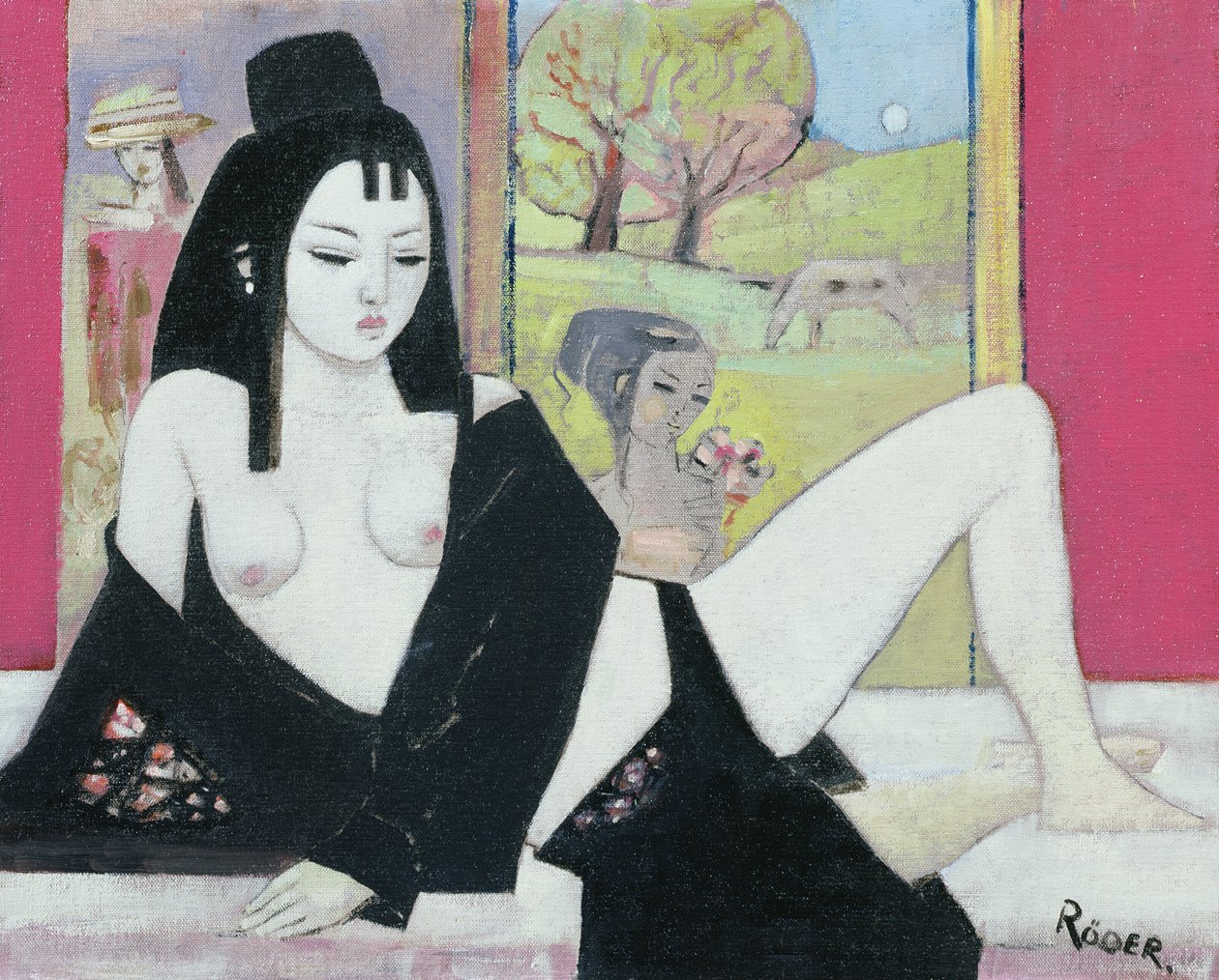 Kimono negro de Endre Roder
