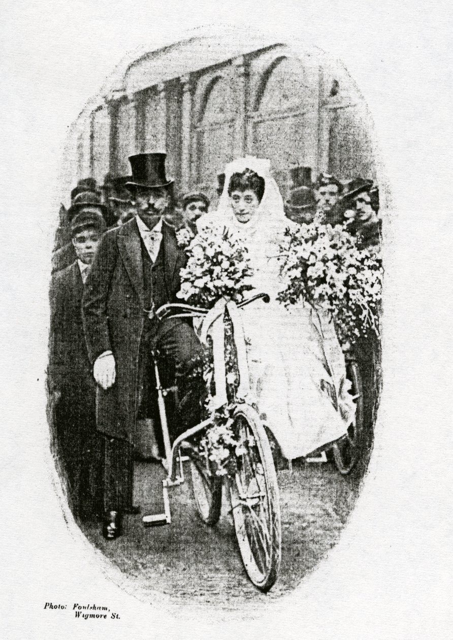 Una boda en bicicleta de English Photographer