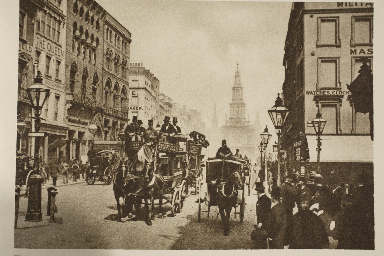 Aldwych a finales del siglo XIX de English Photographer