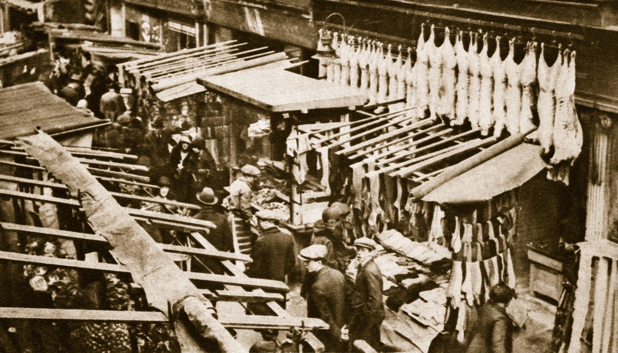 Mercado de Berwick Street, Soho, un sábado de English Photographer