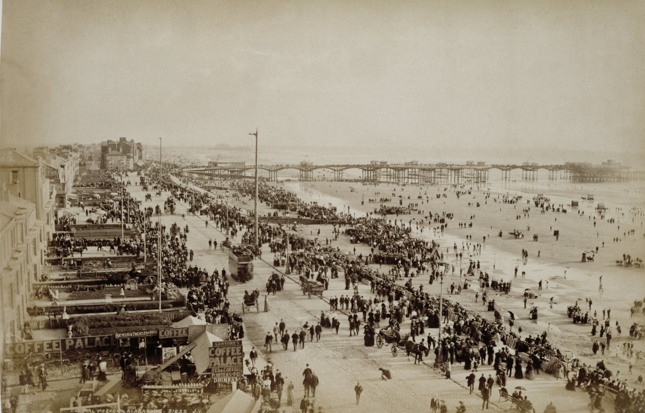 Playa de Blackpool de English Photographer