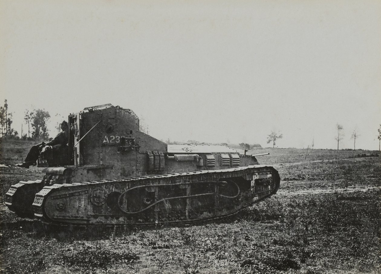 Tanque Whippet británico, 1918 de English Photographer