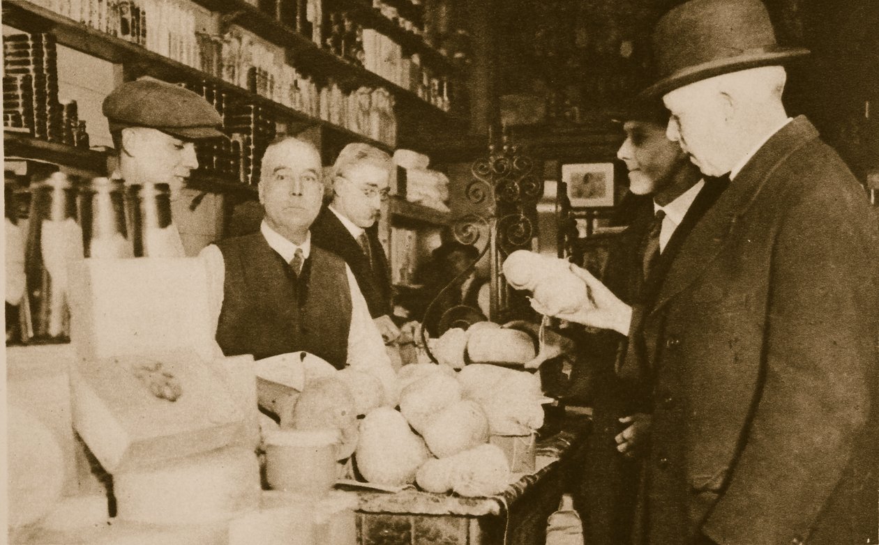 Comprando haggis, Londres de English Photographer