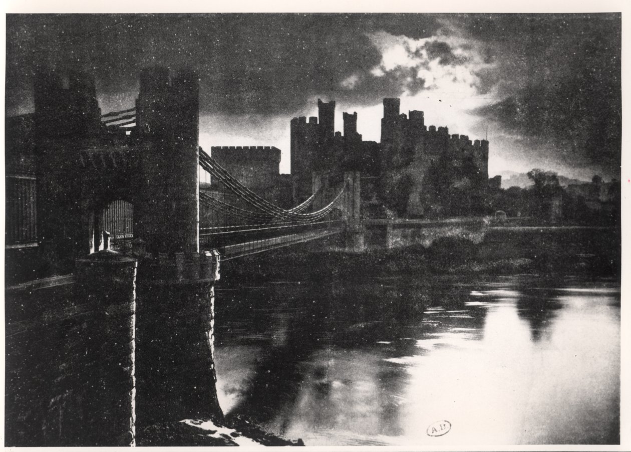 Castillo de Conway, c.1920-30 de English Photographer