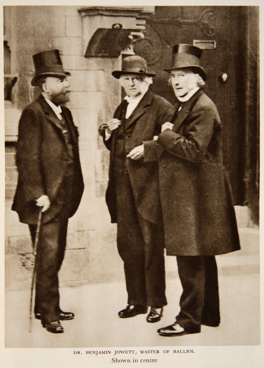 Dr. Benjamin Jowett, Maestro de Balliol, fotografía de The Times de English Photographer