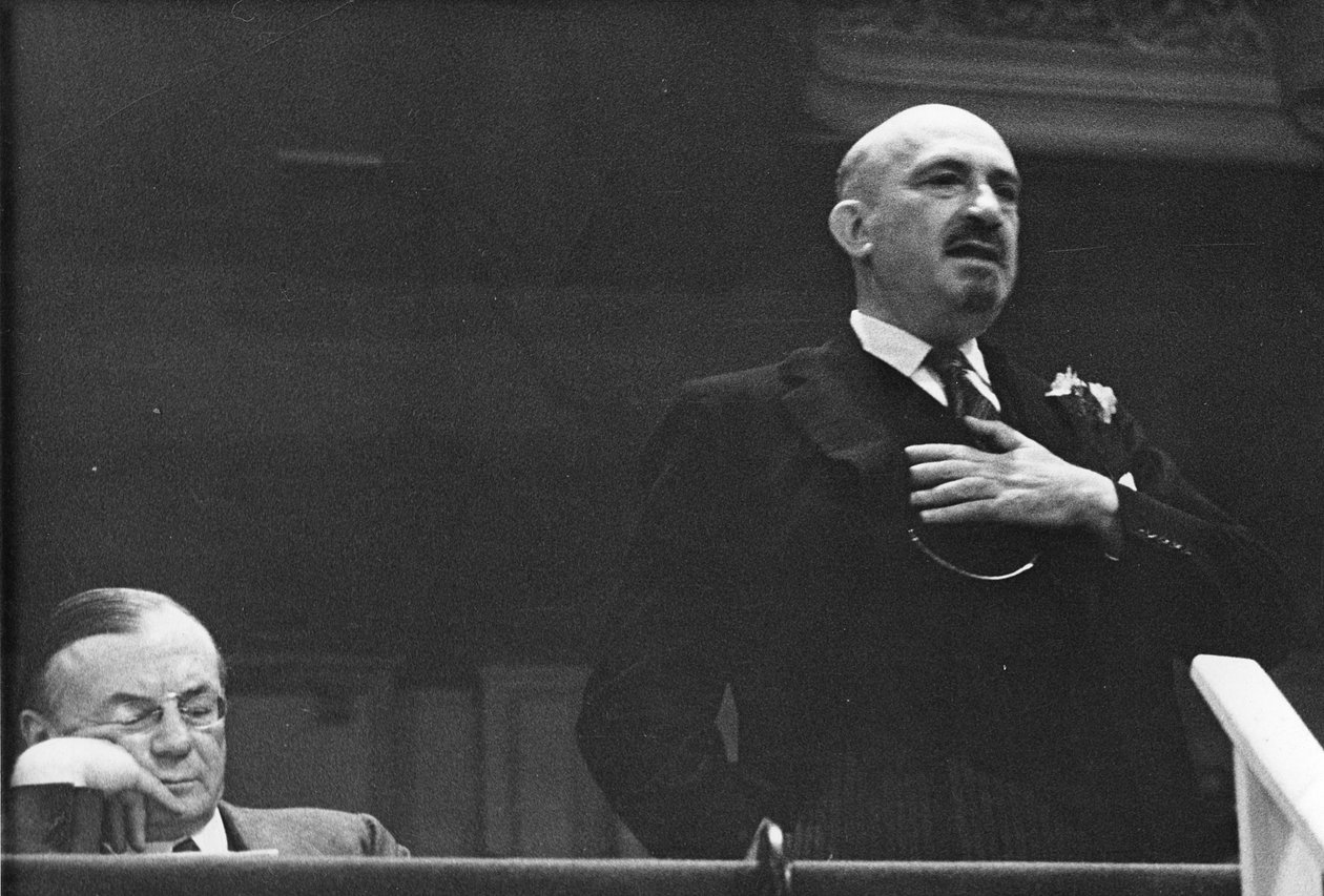 Dr. Chaim Weizmann en Londres, c.1938 de English Photographer