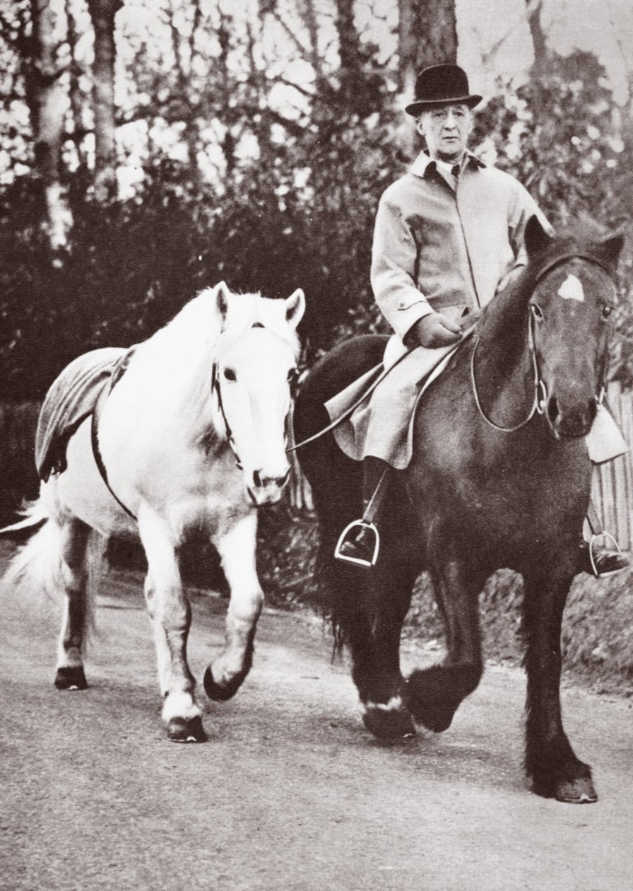 El pony de Jorge V, Jock, 1936 de English Photographer