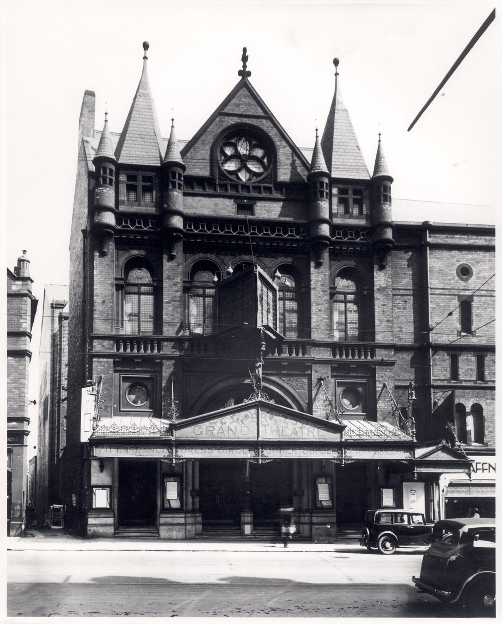 Teatro Grand, Leeds, 8 de junio de 1936 de English Photographer