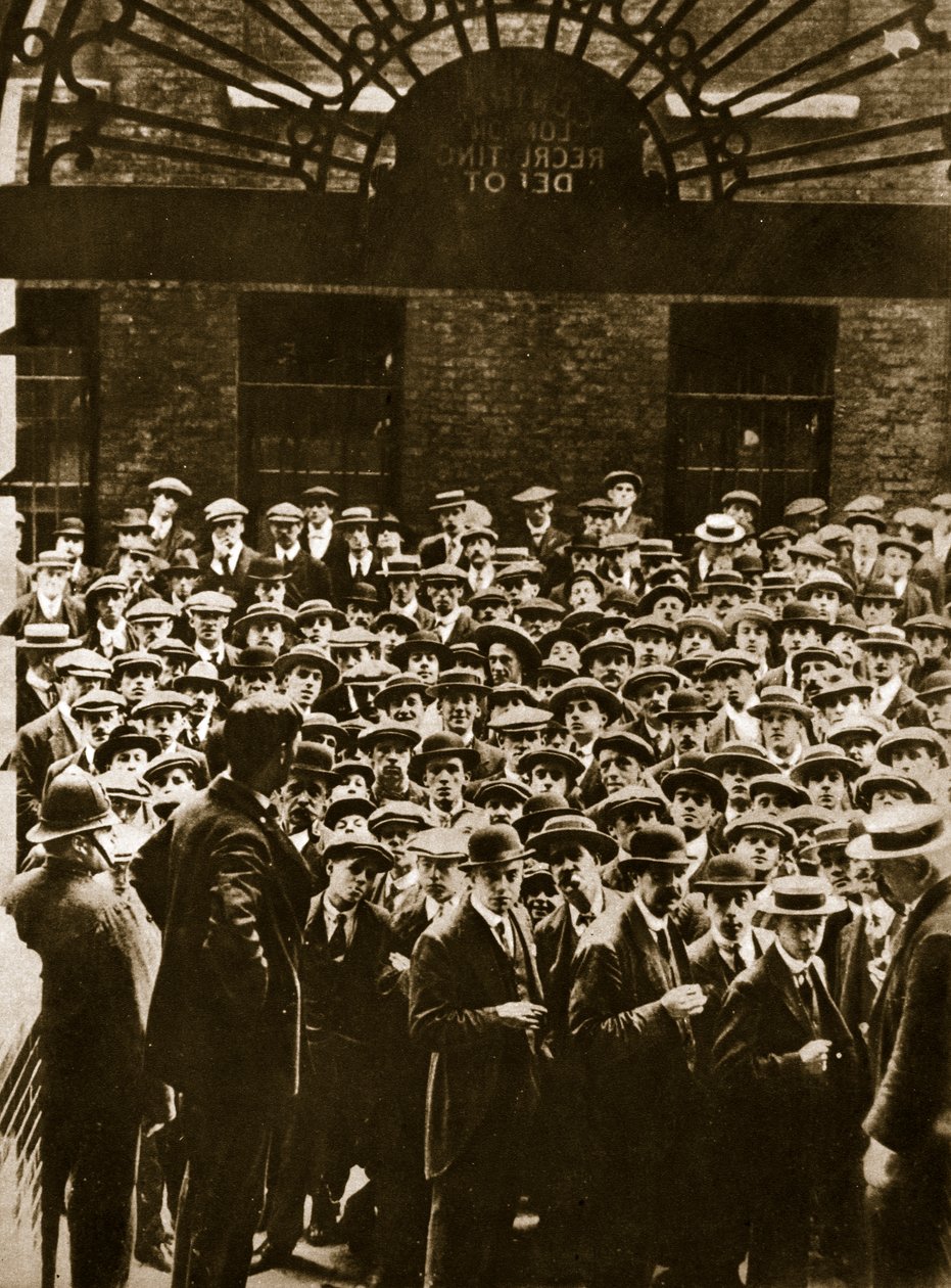 Si muero, piensa solo esto de mí..., c.1914-18 de English Photographer